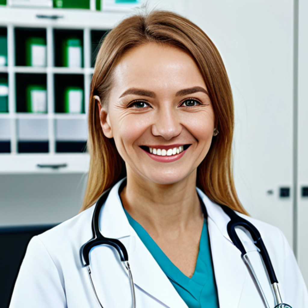 남수단의 범죄율과 원인 - **

A professional female doctor in a clean, modern clinic in Moscow. She is wearing a white lab coa...