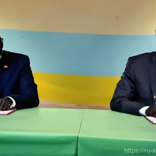 Home 27 남수단 주요 정당 - **Image Prompt 1: The Fragile Path to Peace**
"A formal, brightly lit conference room in Juba, S...