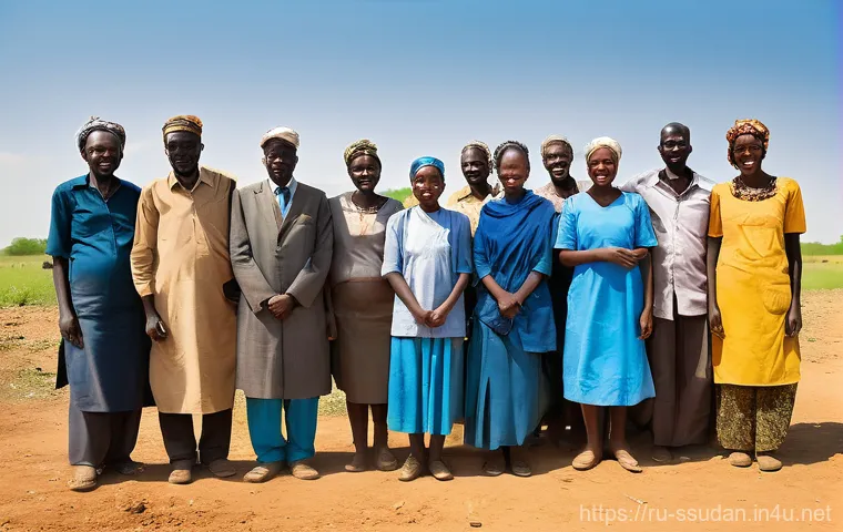 남수단 주요 정당 - **Image Prompt 1: The Fragile Path to Peace**
    "A formal, brightly lit conference room in Juba, S...